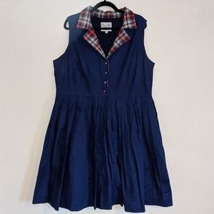 Bea & Dot by Modcloth Plaid Collar dress